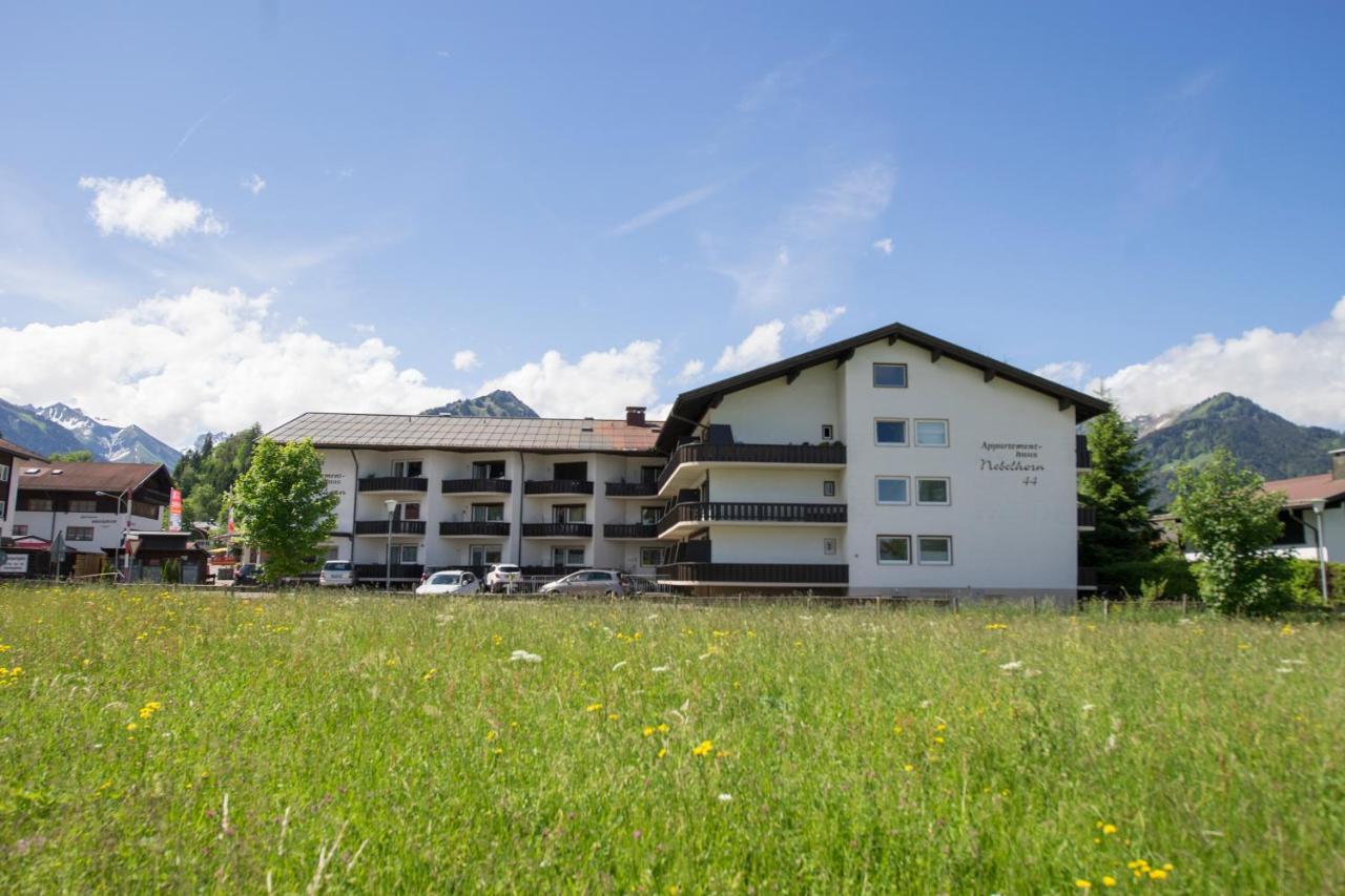 Alpenflair Ferienwohnungen Whg 103 Appartementhaus Nebelhorn Oberstdorf Bagian luar foto
