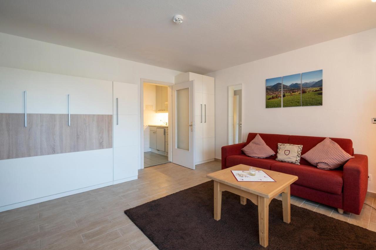 Alpenflair Ferienwohnungen Whg 103 Appartementhaus Nebelhorn Oberstdorf Bagian luar foto
