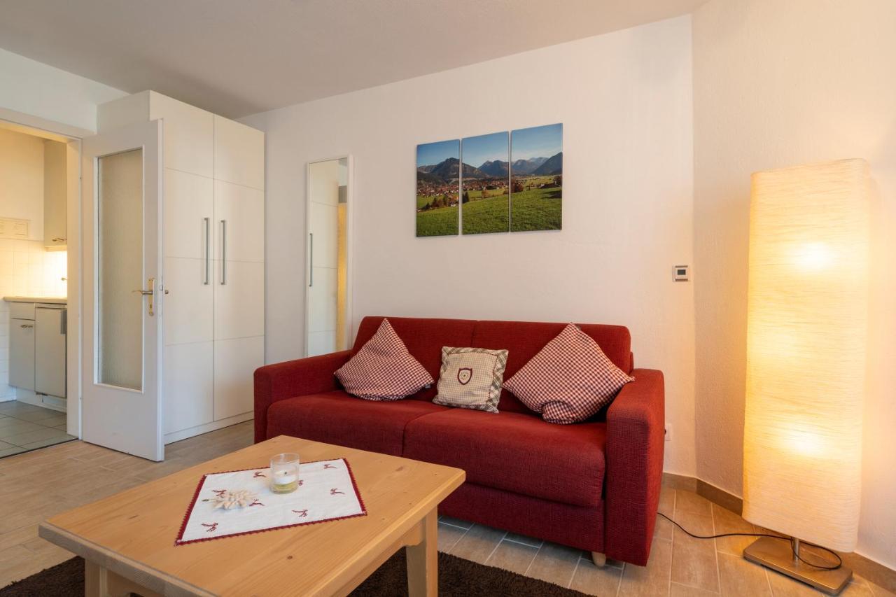 Alpenflair Ferienwohnungen Whg 103 Appartementhaus Nebelhorn Oberstdorf Bagian luar foto
